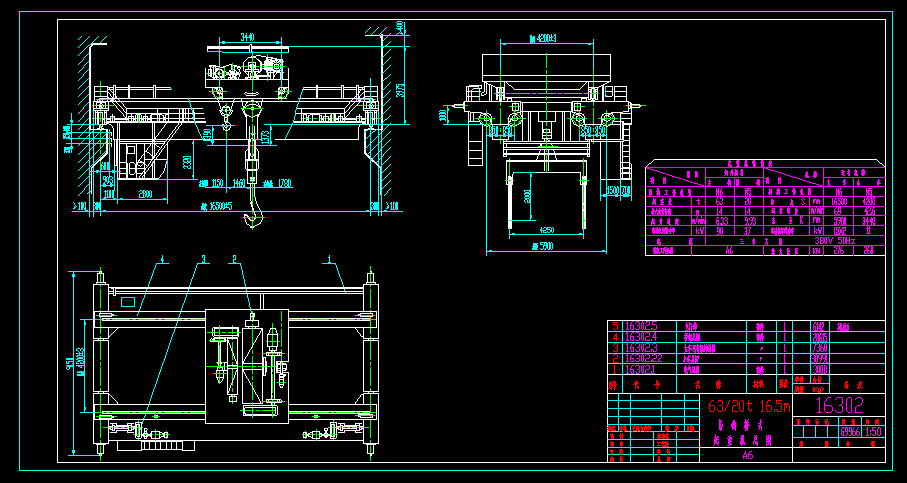 ^ʽؙC(j) 63-20t-16.5m