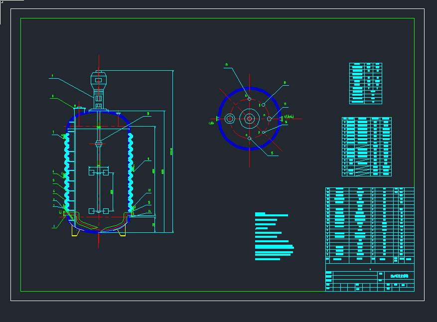 50ͨʽl(f)͹ޙC(j)еO(sh)cadD