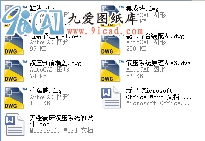 刀銼銑床液壓系統(tǒng)的設(shè)計(jì).rar