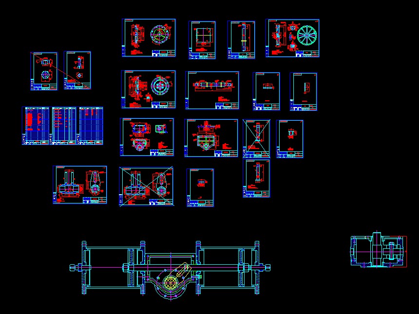 ZSH-300X120 橫裝式氣動執行器